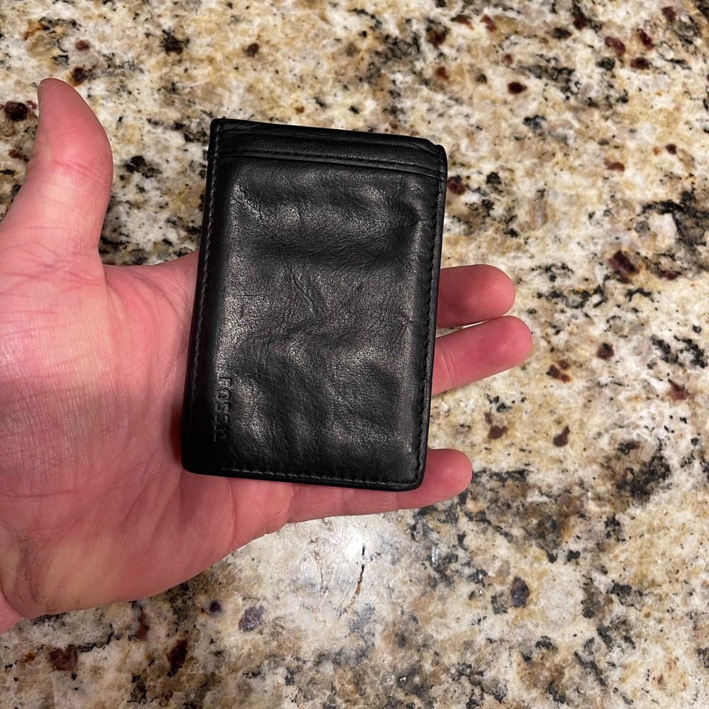 Fossil money clip